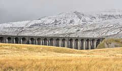 The Ribblehead Viaduct and Whernside