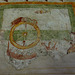 Piona Abbey- Fresco with Saint Catherine on the Wheel