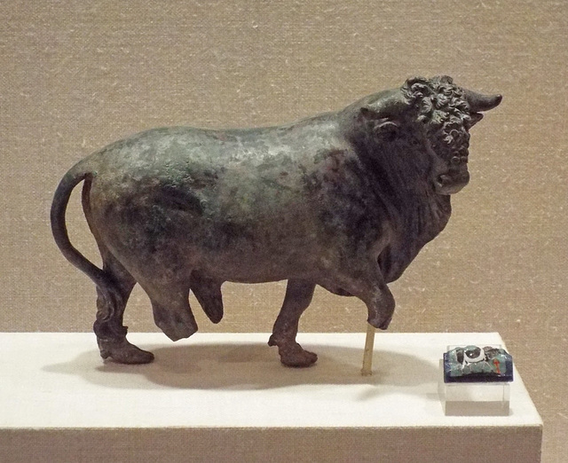 Statuette of the Apis Bull in the Virginia Museum of Fine Arts, June 2018
