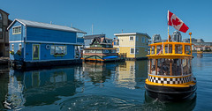A Day Walking in Victoria, Part 3--Water Taxis, House Boats & More! (+7 insets!)