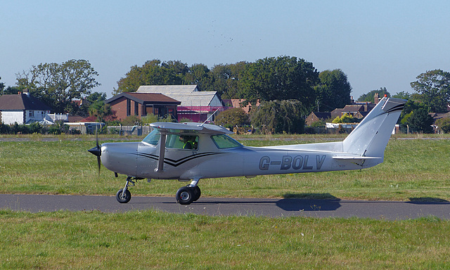 G-BOLV at Solent Airport (1) - 7 September 2021