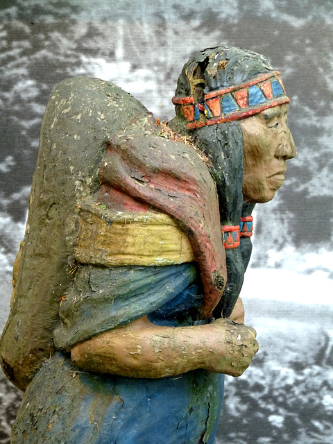Effigy of First Nation Person