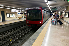 Lisbon 2018 – Metro at Aeroporte