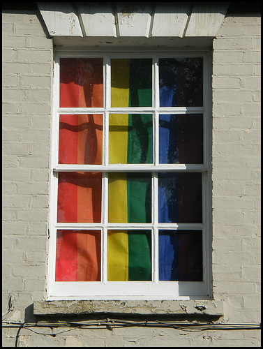 gay curtains