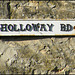 Holloway Road sign