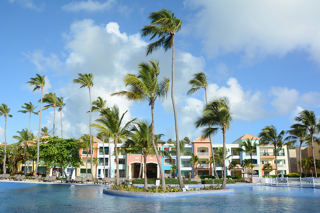 Dominican Republic, Swimming Pool at the Ocean Blue & Sand Hotel