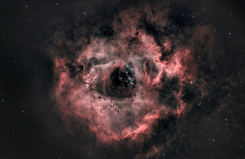 Rosette Nebula HA O3 O3