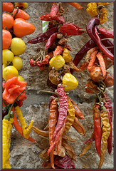 The Wonders of Mallorca:  Drying Peppers and Chillies
