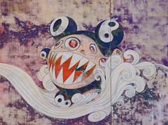Detail of 727 by Murakami in the Museum of Modern Art, August 2010