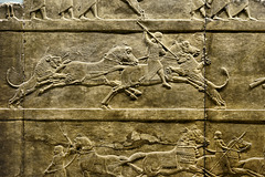 The Assyrian Royal Lion Hunt, #1 – British Museum, Bloomsbury, London, England