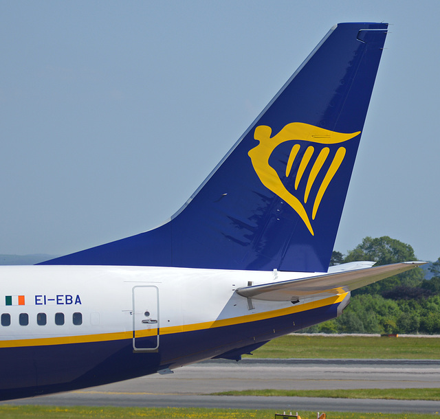 Tails of the airways. Ryanair