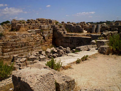 Ruins of Acropolis' strongholds.