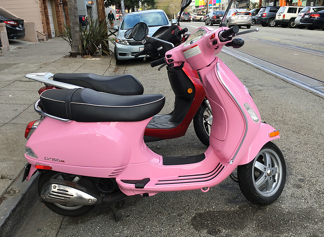 Pink Scooter (0149)