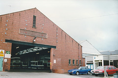 Lancashire United (Blazefield) garage at Clitheroe – 31 May 2001 (467-27)