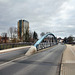 Graf-Adolf-Straße, Salford-Brücke über der Lippe (Lünen) / 4.03.2023