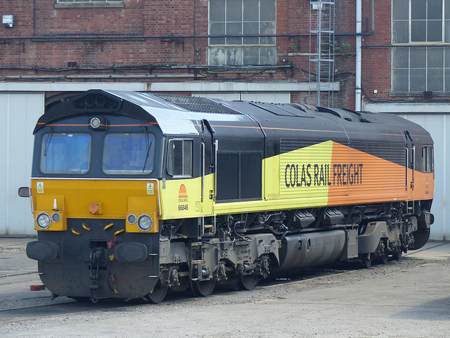 66846 at Eastleigh - 8 August 2015