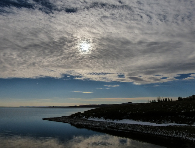 Pine Coulee Reservoir, November 2013