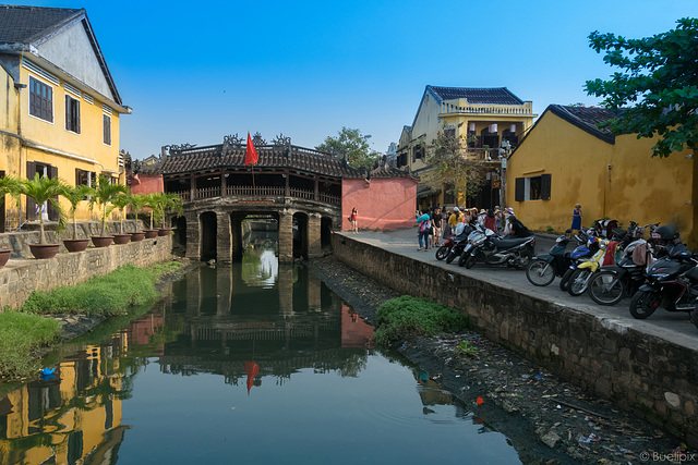 die "Japanische Brücke" in Hội An (© Buelipix)