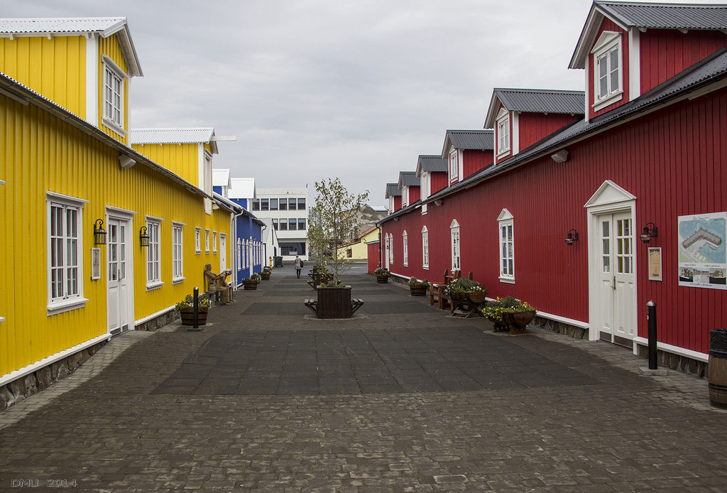 Old Fishing Halls in Siglufjörður