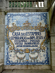 Braga- Bom Jesus do Monte- Tiles at the Gift Shop