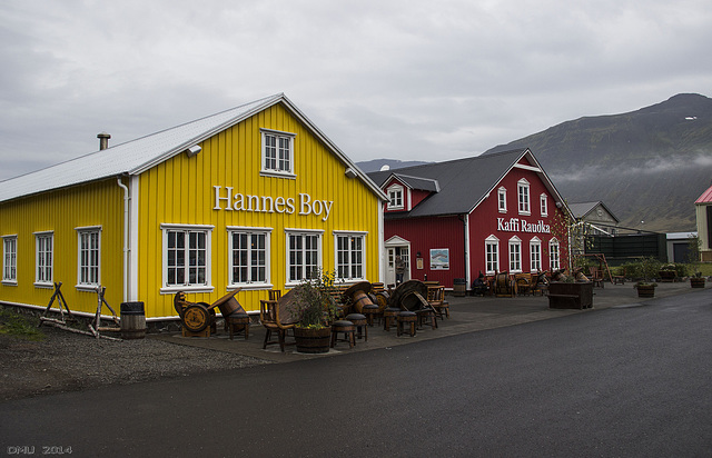 Old Fishing Halls in Siglufjörður