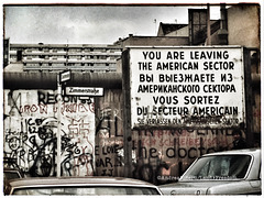 Sie verlassen den amerikanischen Sektor... Berlin 1984
