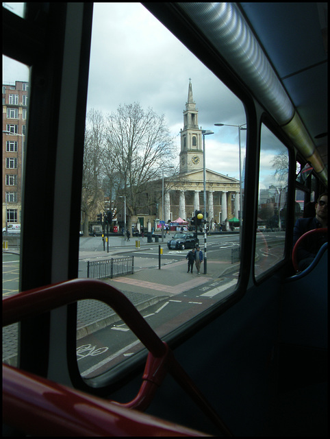 St John's from the bus