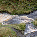 Water rushing from the Peak District