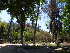 Terraza del cerro San Cristóbal, Santiago de Chile