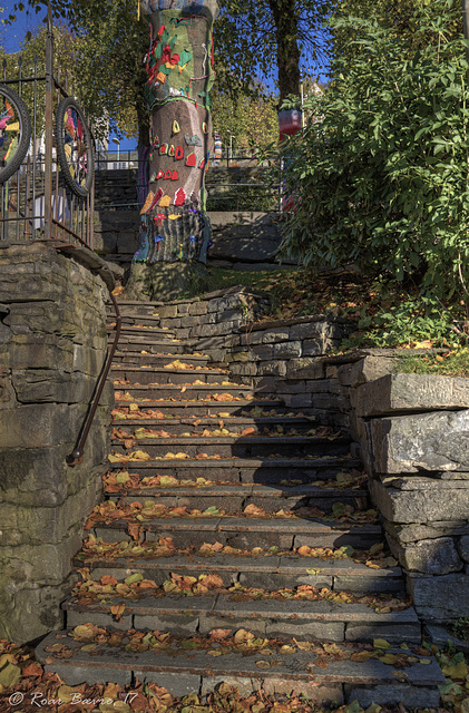 Stairs in Bergen
