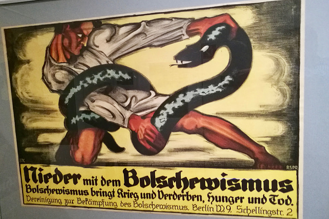 Hamburg 2019 – Museum für Kunst und Gewerbe – Down with Bolshevism