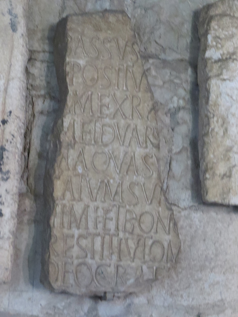 Musée archéologique de Split : CIL III, 9570 = IlJug. III, 2384.