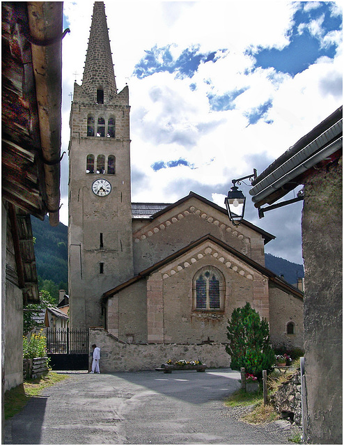 Nevache : La chiesa di Saint Marcellin -
