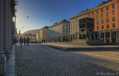 Bergen town square.