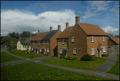 traditional-style new houses