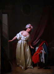 Le Doux réveil . Huile sur toile de Louis-Léopold Boilly . Musée Cognacq-Jay .