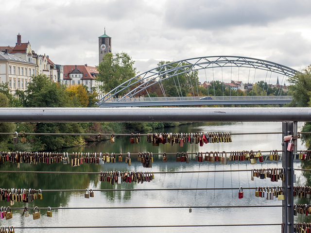 Kettenbrücke in Bamberg, Deutschland