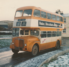 SELNEC PTE 6171 (NDK 971) at Syke Chapel, Rochdale - Dec 1973