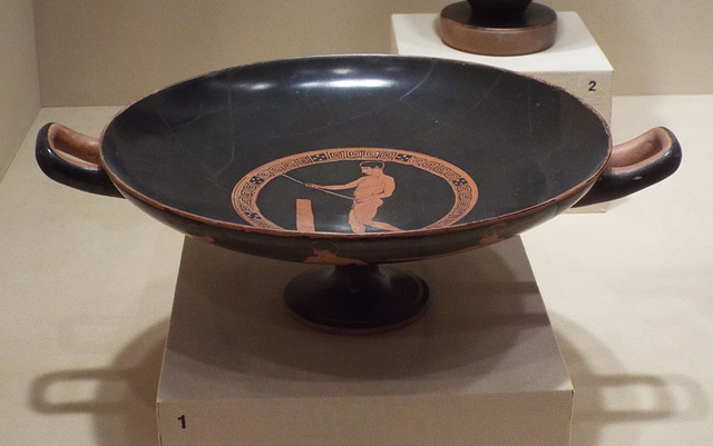 Red-Figure Kylix Attributed to the Codrus Painter in the Virginia Museum of Fine Arts, June 2018