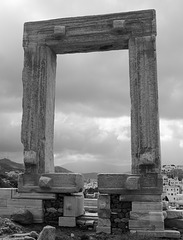 At the Temple of Apollo, Naxos