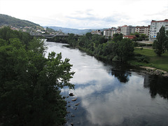 River Minho - a downstream view.
