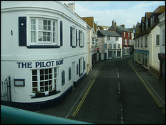 The Pilot Boat pub at Lyme Regis