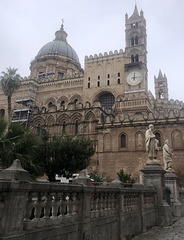 Side view of the Cathedral.