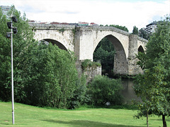 Roman Bridge over River Minho.