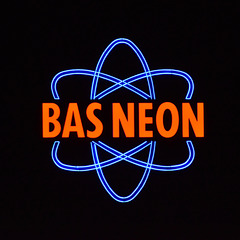 Neon sign of neon-sign company