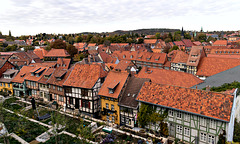 Die Dächer von Quedlinburg