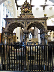st helen bishopsgate , london c16 tomb of sir william pickering +1574  (9)