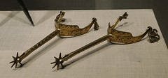 Engraved Spurs in the Metropolitan Museum of Art, March 2022