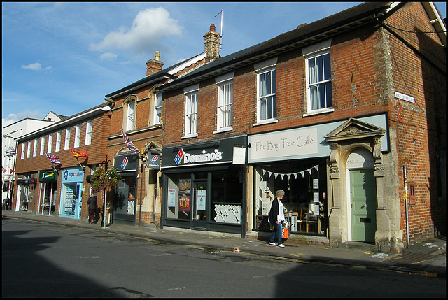 Newbury Street shops
