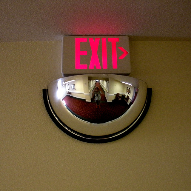 Exit right